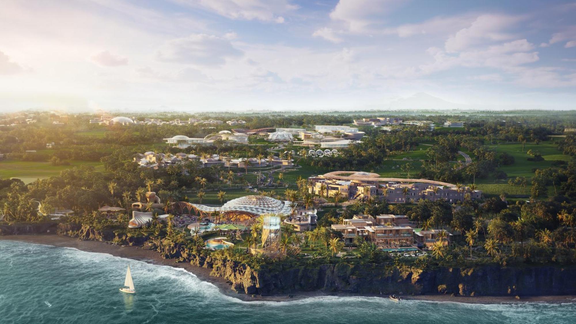 Oshom Bali At Nuanu Creative City Tanah Lot Eksteriør billede